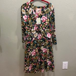 Anthropologie Lilka floral dress